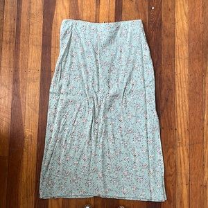 Brandy Melville Floral Skirt